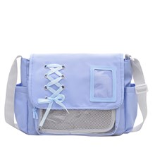 Lolita Blue Itabag Uniform Bag Nylon Shoulder Bag