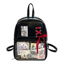 Lolita Cute Black Itabag Y2K Kawaii Backpack (Only Bag)