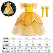The Little Girls Belle Princess Dress Costume