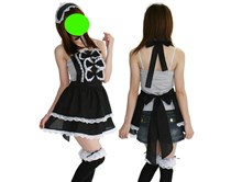 Lolita black Costume Cosplay