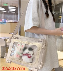 Lolita Itabag Clear Window Shoulder Bag Kawaii Anime Bag