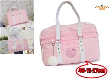Anime Baby Pink Uniform Shoulder Bag
