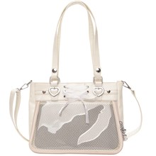 Lolita PU Itabag Clear Window Shoulder Bag Kawaii Anime Bag