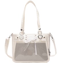 Lolita PU Itabag Clear Window Shoulder Bag Kawaii Anime Bag