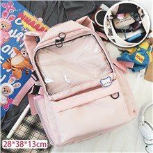 Lolita Pink Cat Ear Backpack Itabag