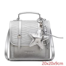 Lolita Silver Kawaii Backpack Anime Cosplay Bag(Only Bag)