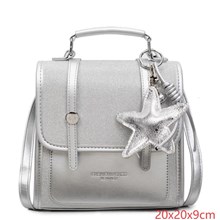 Lolita Silver Kawaii Backpack Anime Cosplay Bag(Only Bag)
