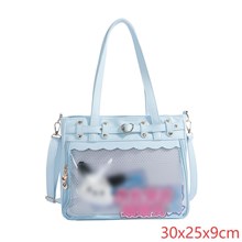 Lolita Blue Kawaii Itabag Shoulder Bag Anime Cosplay Bag(Only Bag)