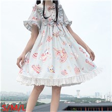 Japan Anime Cosplay Costume Sweet Lolita Dress