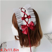 Lolita Lace Headband Bow Headwear Cosplay