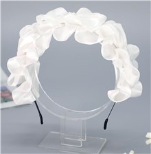 Lolita White Bow Hair Clip Hair Hoop Headband Cosplay