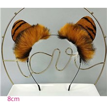 Cute Tiger Animal Ear Hair Clip Hair Hoop Lolita Cosplay
