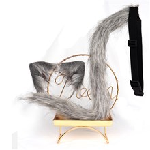 Cute Animal Ear Hair Clip Hair Hoop And Tail Set Lolita Cosplay