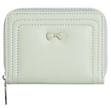 Lolita Lovely Bow Women Wallet with Card Holder Short Purse PU Leather Wallet