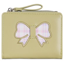 Cute Bow Sweet Girl Wallet with Card Holder Short Purse PU Leather Wallet